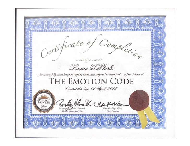 The Emotion Code Certificate